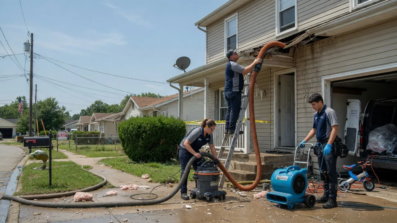 Water Damage Restoration in La Crosse, KS near me